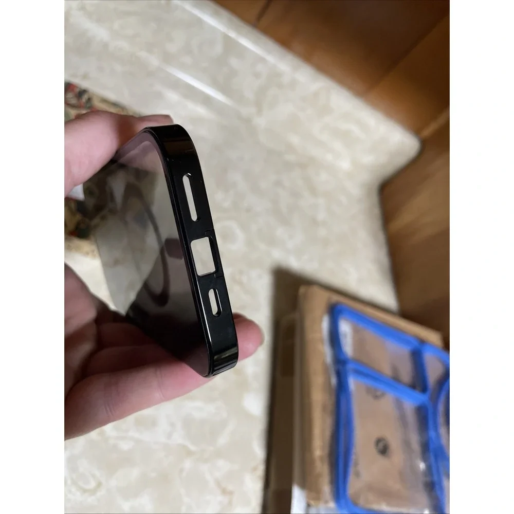 Magnetic‎ Black Clear slim case for iphone15 14 13 - wireless charge